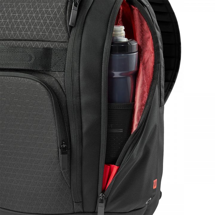 Wilson Clash V3 Super Tour Backpack Black / Infrared