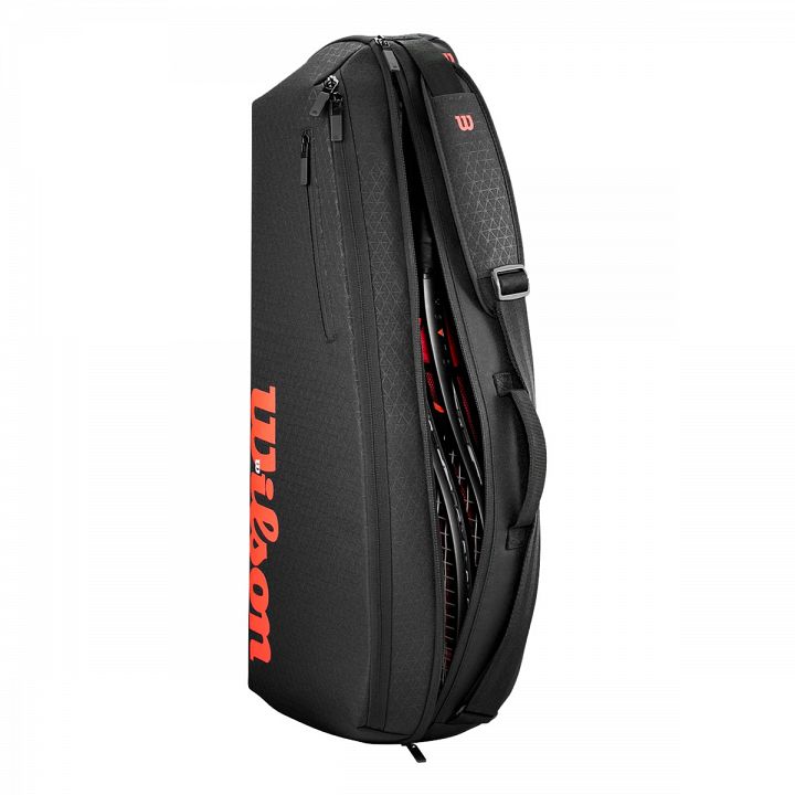 Wilson Clash V3 Super Tour Racketbag 3R Black / Infrared