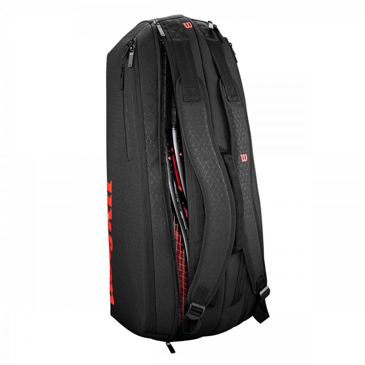 Wilson Clash V3 Super Tour Thermobag 6R Black / Infrared