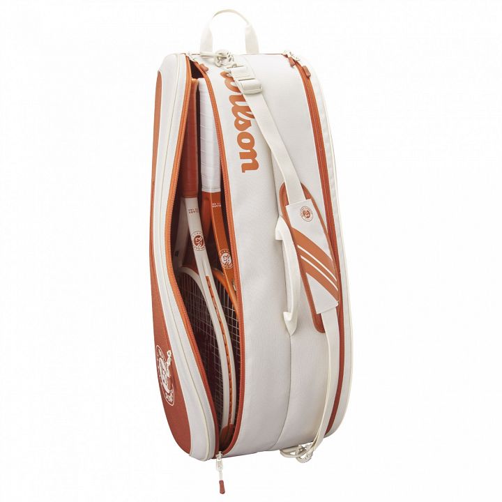 Wilson Roland Garros Team Racketbag 6R Cream / Clay