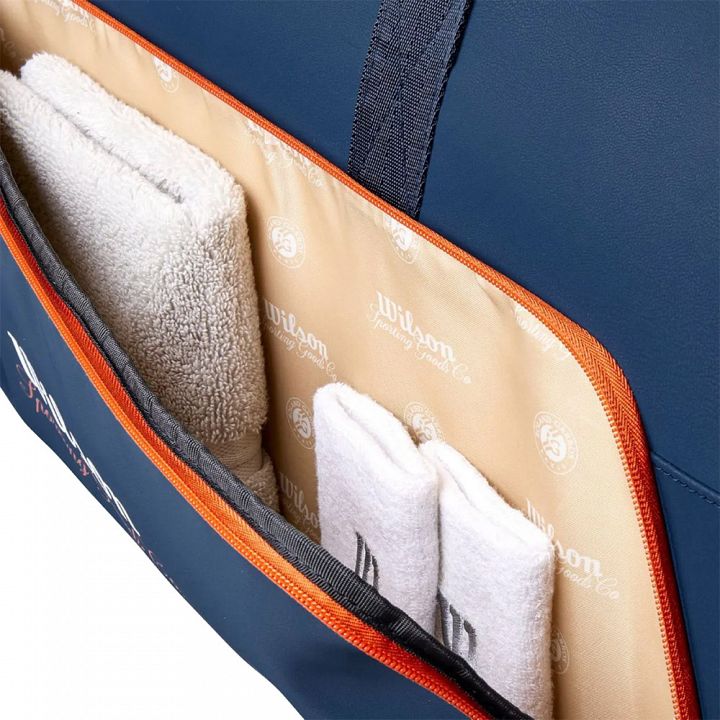 Wilson Roland Garros 2026 Large Duffel Bag 6R Navy / Clay