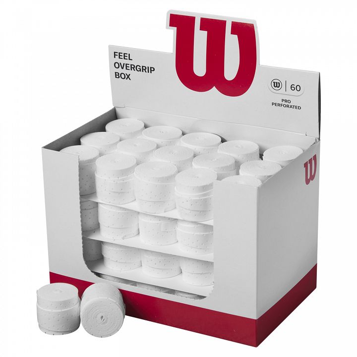 Wilson Pro Perforated Overgrip 60-Pack White