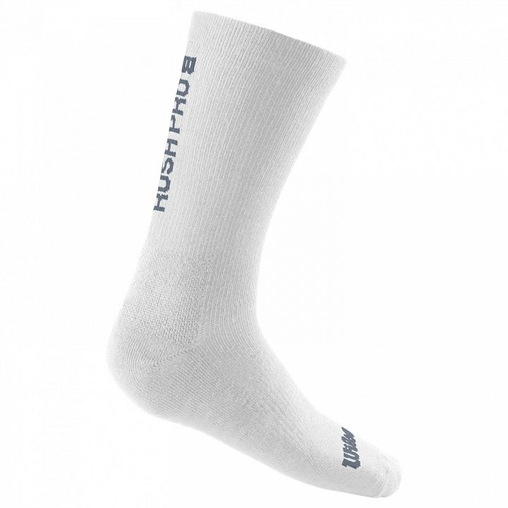 Wilson Rush Pro Crew Socks 1P White / Gray