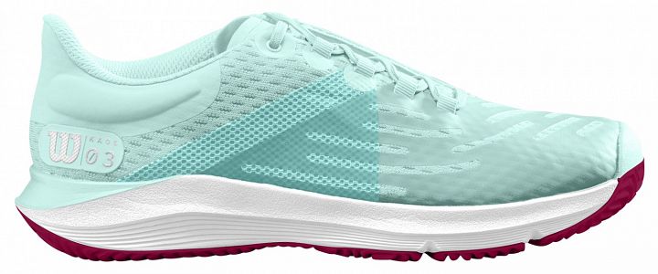 Wilson Kaos 3.0 Junior Soothing Sea / White / Sangria