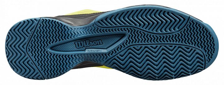 Wilson Rush Pro Junior QL Sulphur Spring / Black / Blue Coral