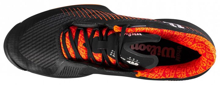 Wilson Kaos Swift 1.5 Clay Black / Phantom / Orange