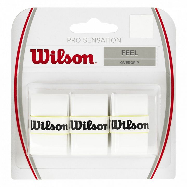 Wilson Pro Sensation Overgrip 3-Pack White