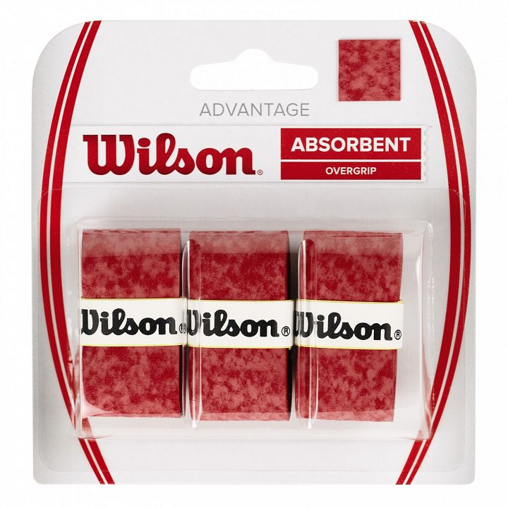 Wilson Advantage Overgrip 3-Pack Red