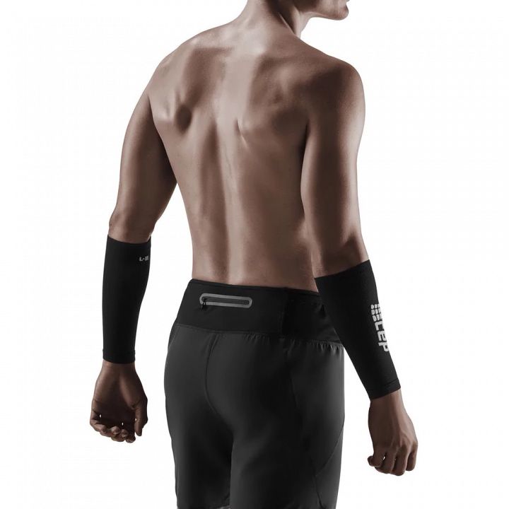 CEP Forearm Compression Sleeves Black / Grey - opaski na przedramię