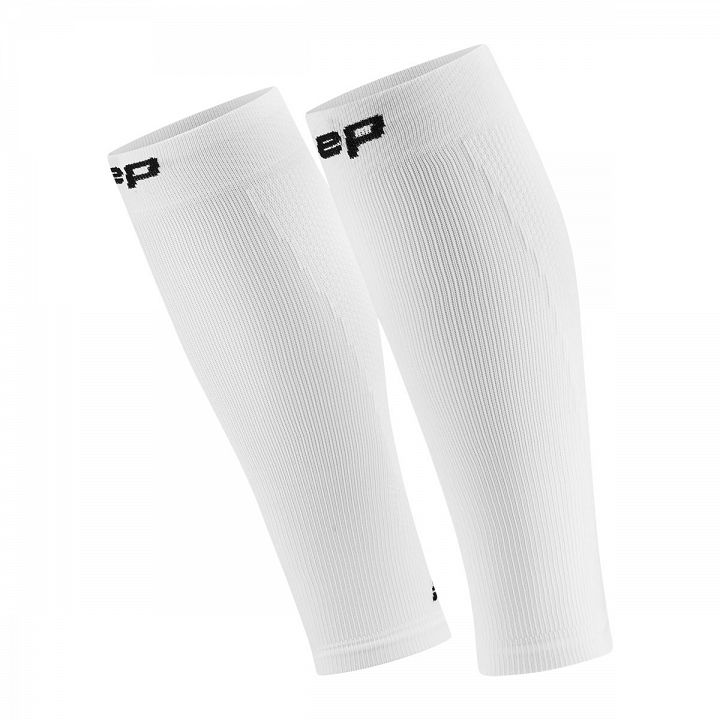 CEP Core Run Compression Calf Sleeves 5.0 White