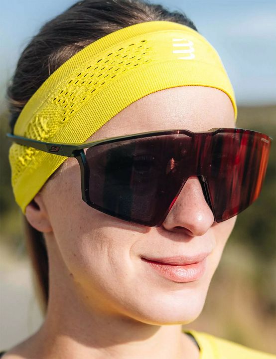 Compressport Thin Headband On/Off Green Sheen